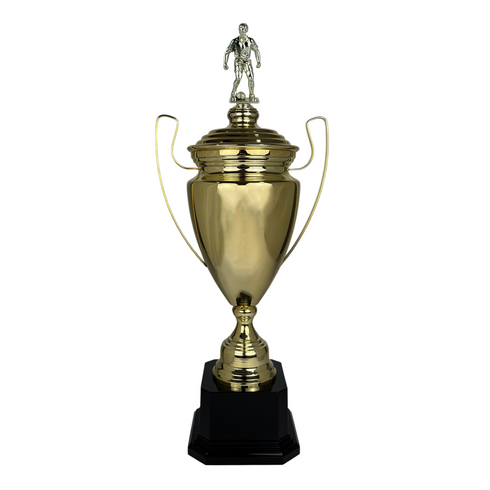 Trofeo de Copa de Metal con Figura Serie M1
